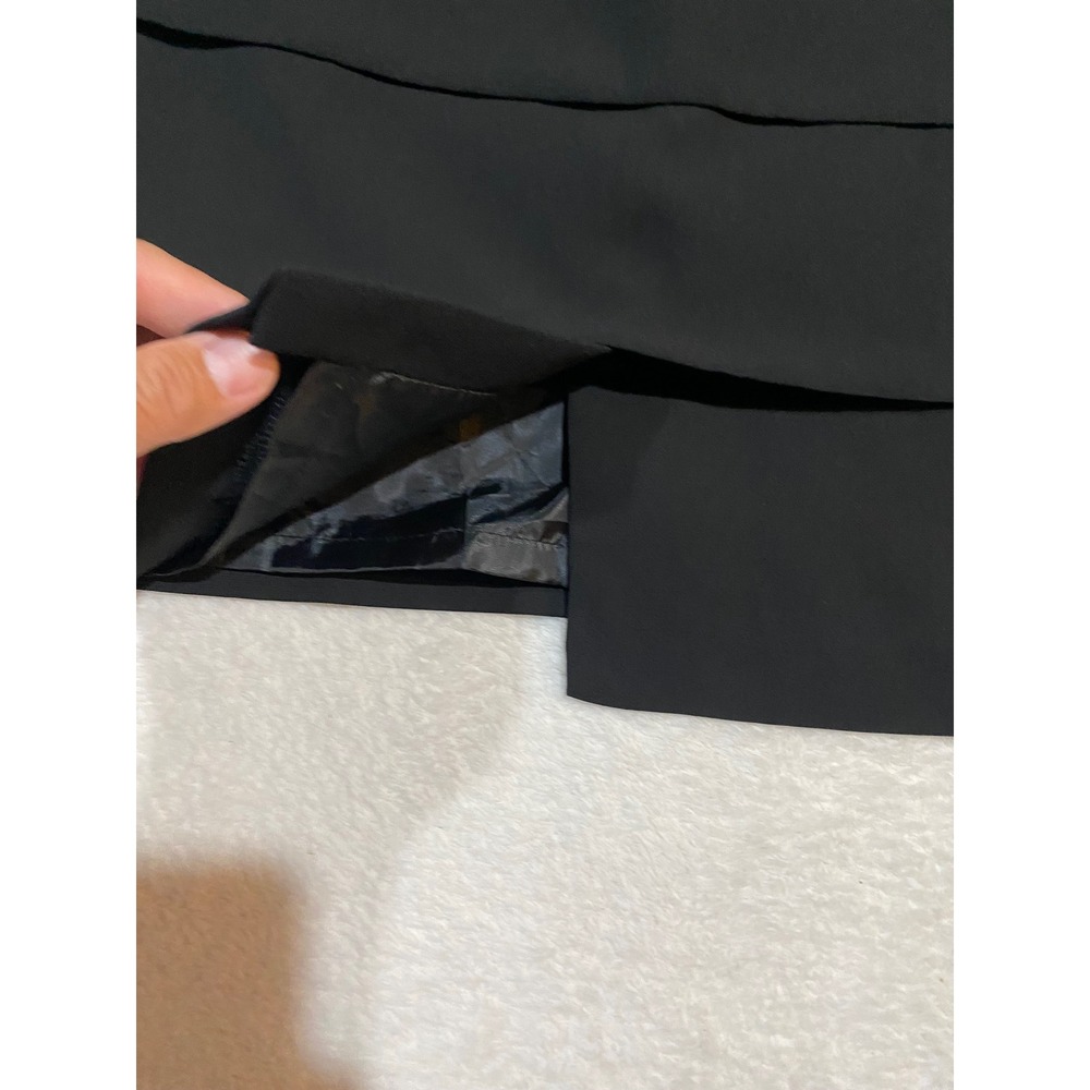 Jones Studio Separates Black Tiered Pencil Skirt Womens Size 8 Professional Knee - Picture 11 of 11